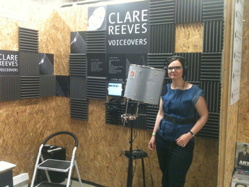 Clare Reeves at the Makegood Festival in London
