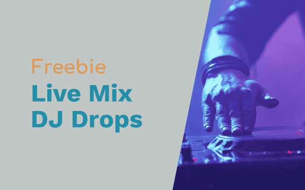 Live In The Mix DJ Drop DJ Drops  Music Radio Creative