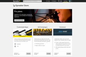 Spreaker Store