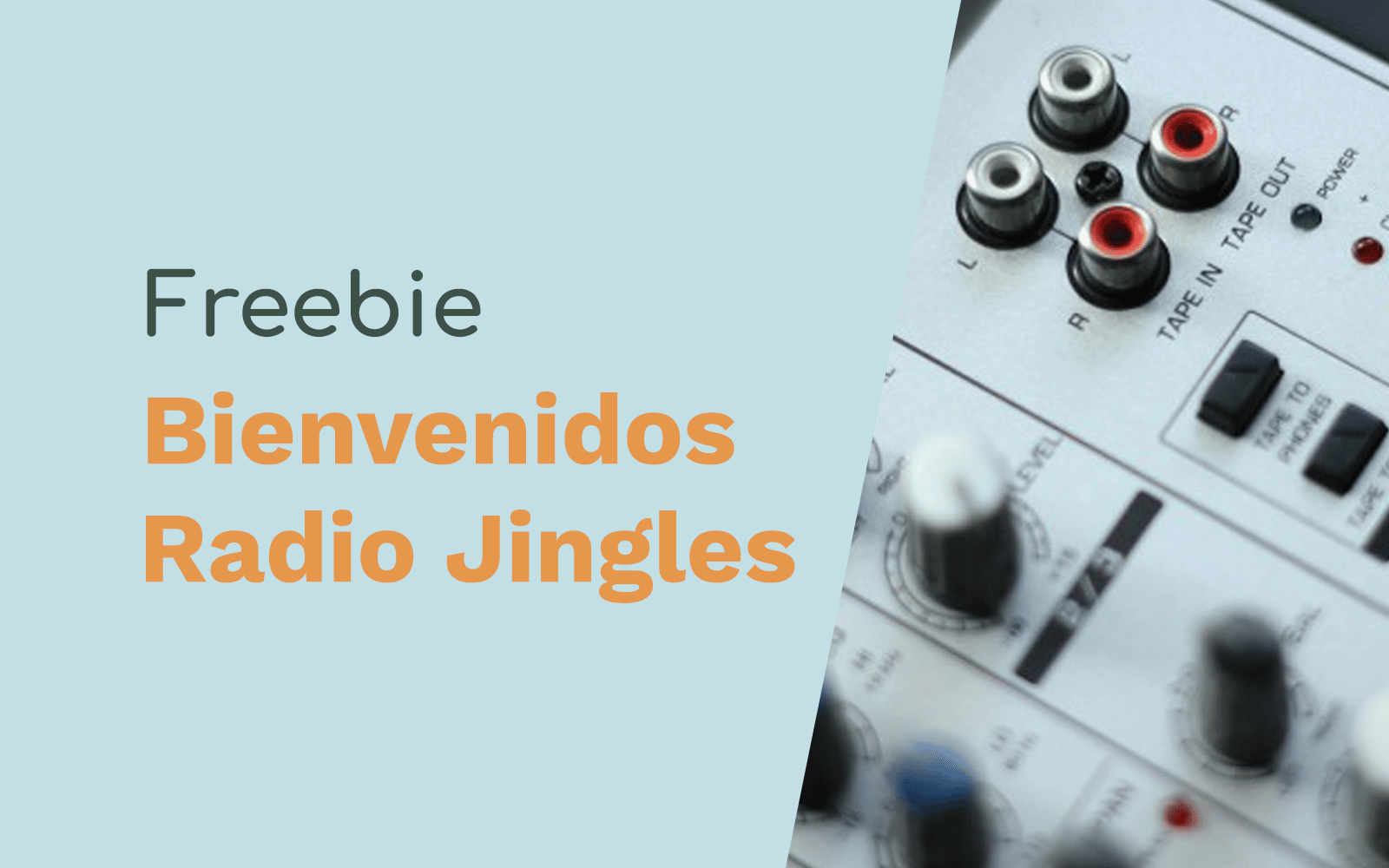 Free Radio Jingles – Bienvenidos Free Jingles radio jingles Music Radio Creative