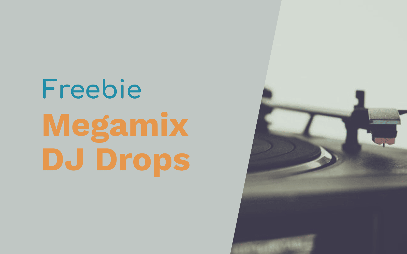 Megamix DJ Drops DJ Drops dj drops Music Radio Creative