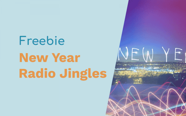 new year radio jingles - Graphic design