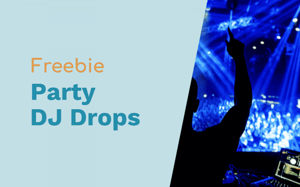 Party DJ Drops for Free DJ Drops party DJ drops Music Radio Creative