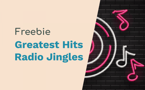 radio jingles for greatest hits - Graphic design