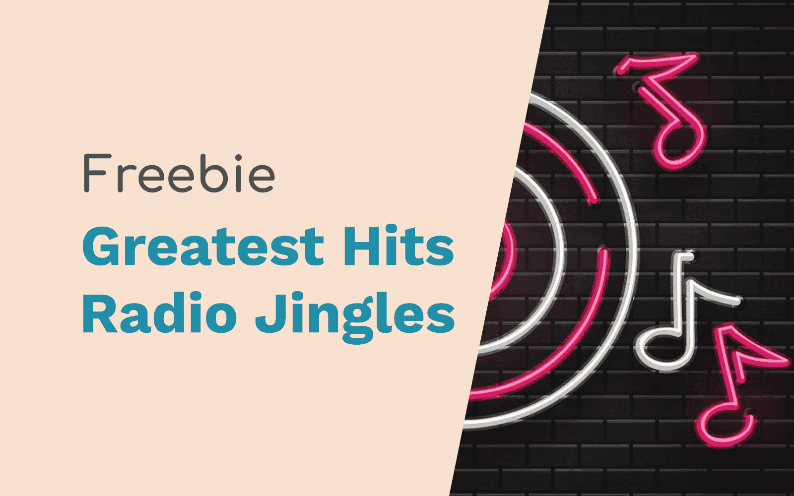Radio Jingles to Go With the Greatest Hits Free Jingles radio jingles for greatest hits Music Radio Creative
