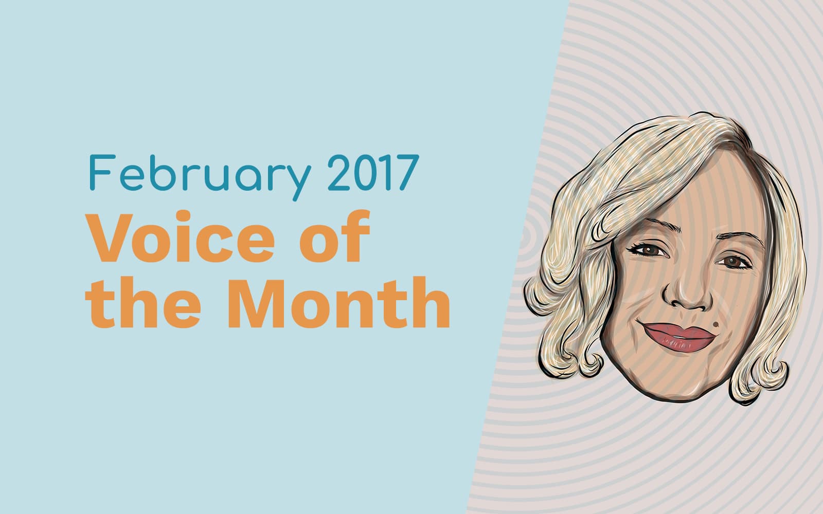 February 2017 – Voice Of The Month – Rebecca Haugh Voice Overs voice of the month Music Radio Creative