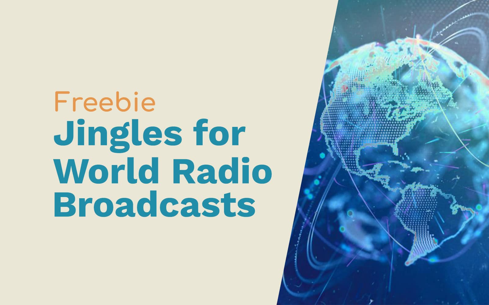 Free Jingles for Worldwide Radio Broadcasts Free Jingles worldwide radio Music Radio Creative