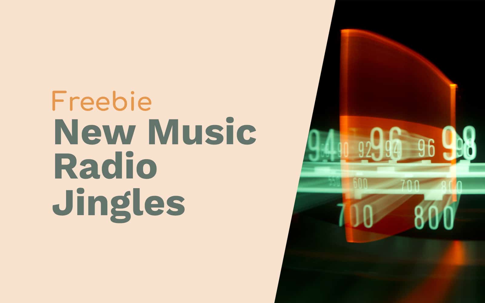 Radio Jingles for New Music Free Jingles new music Music Radio Creative