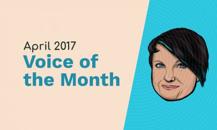 April 2017 – Voice of the Month – Clare Reeves