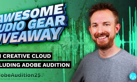 Win Creative Cloud including Adobe Audition Awesome Audio Gear Giveaway  Music Radio Creative