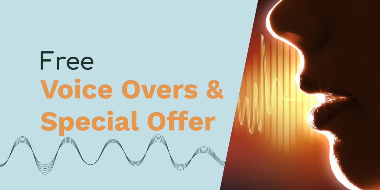 Week 3 Summer of Sound Specials – Free Voice Overs and Special Offer On Audio Coaching and Presets