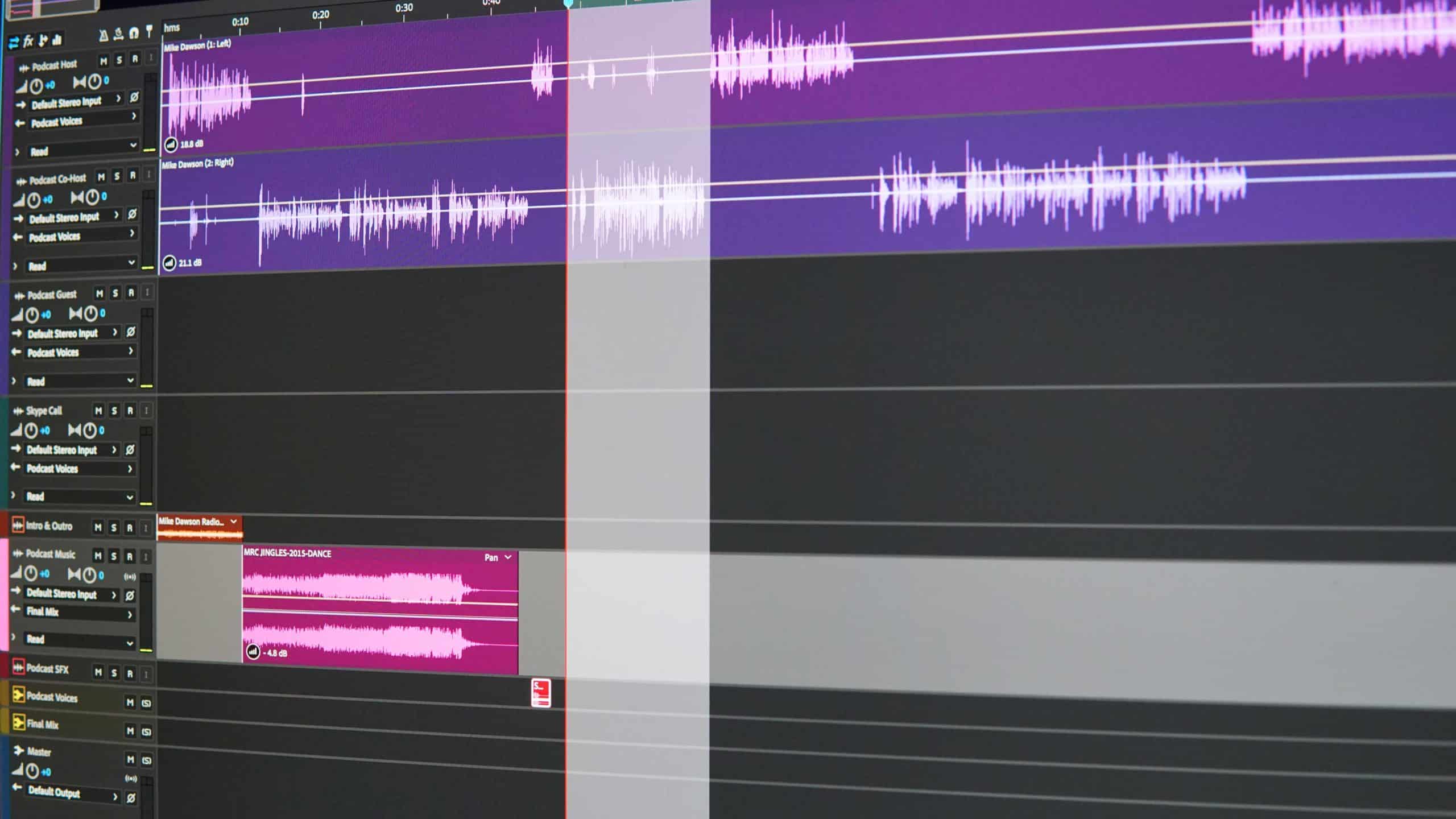 adobe audition export for itunes podcast