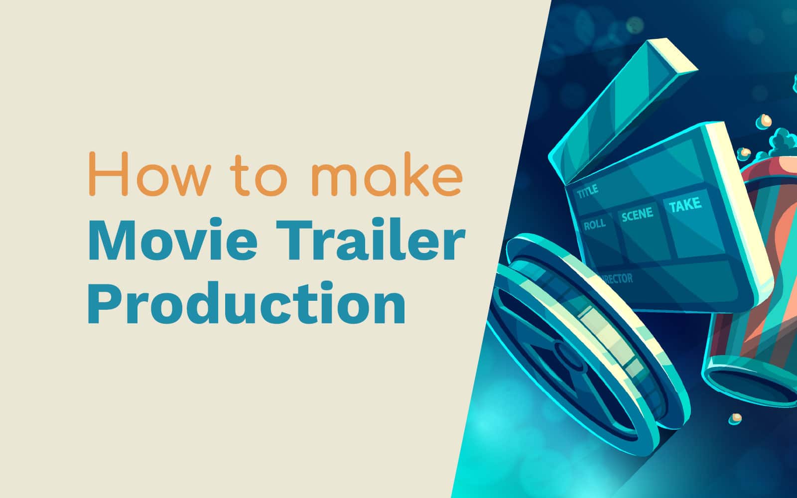 How to Make Movie Trailer Production General movie trailer voice Music Radio Creative