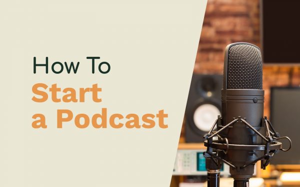 start a podcast - Microphone