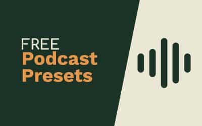 Free Adobe Audition Presets For Podcasters