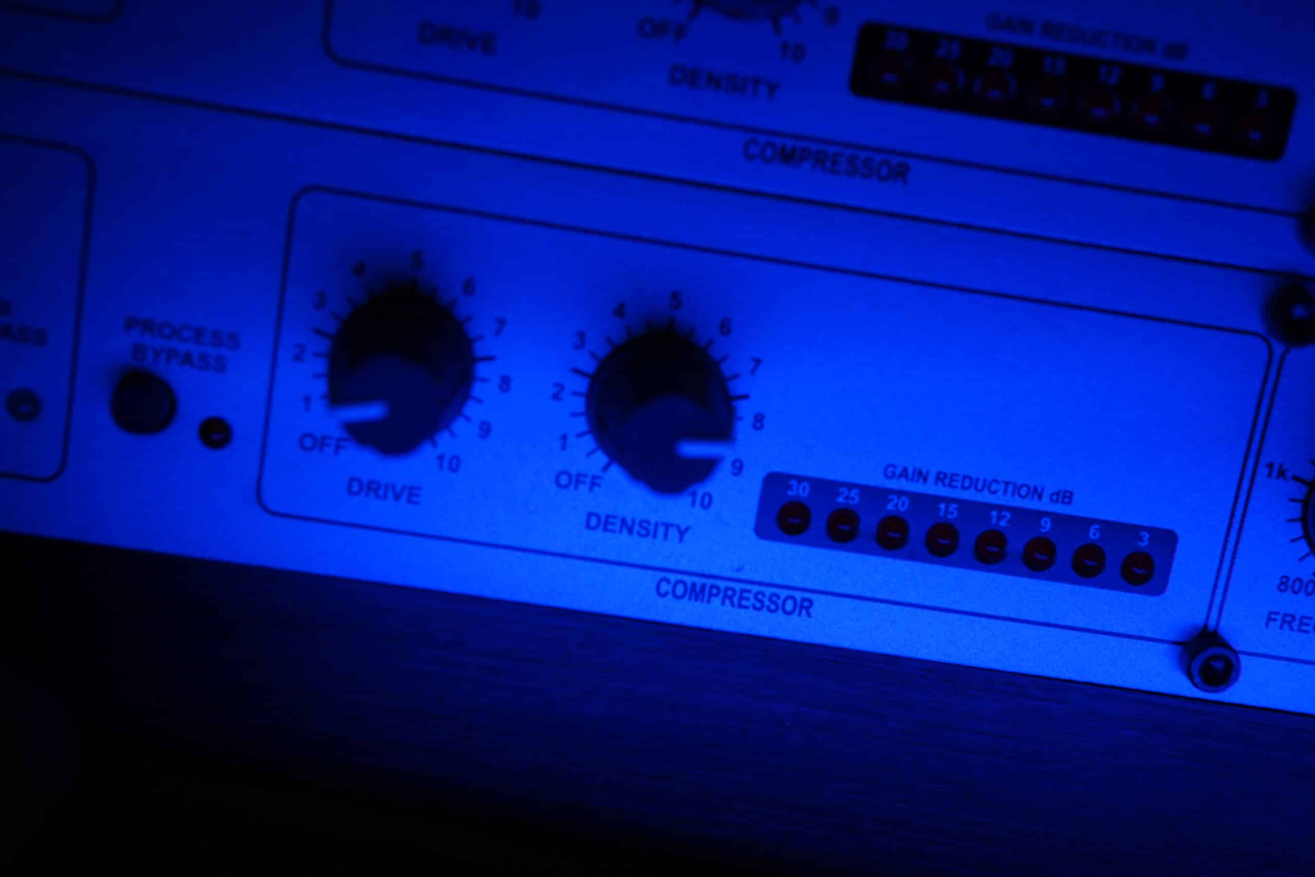 dbx 286s Settings For Shure SM7B