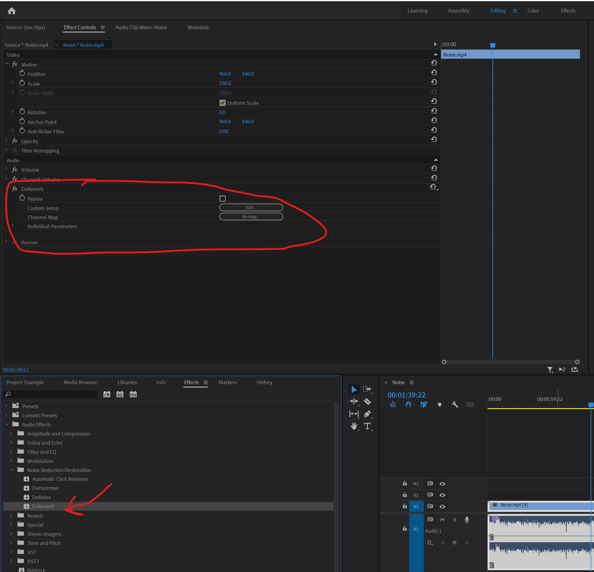 how-to-remove-echo-in-premiere-pro