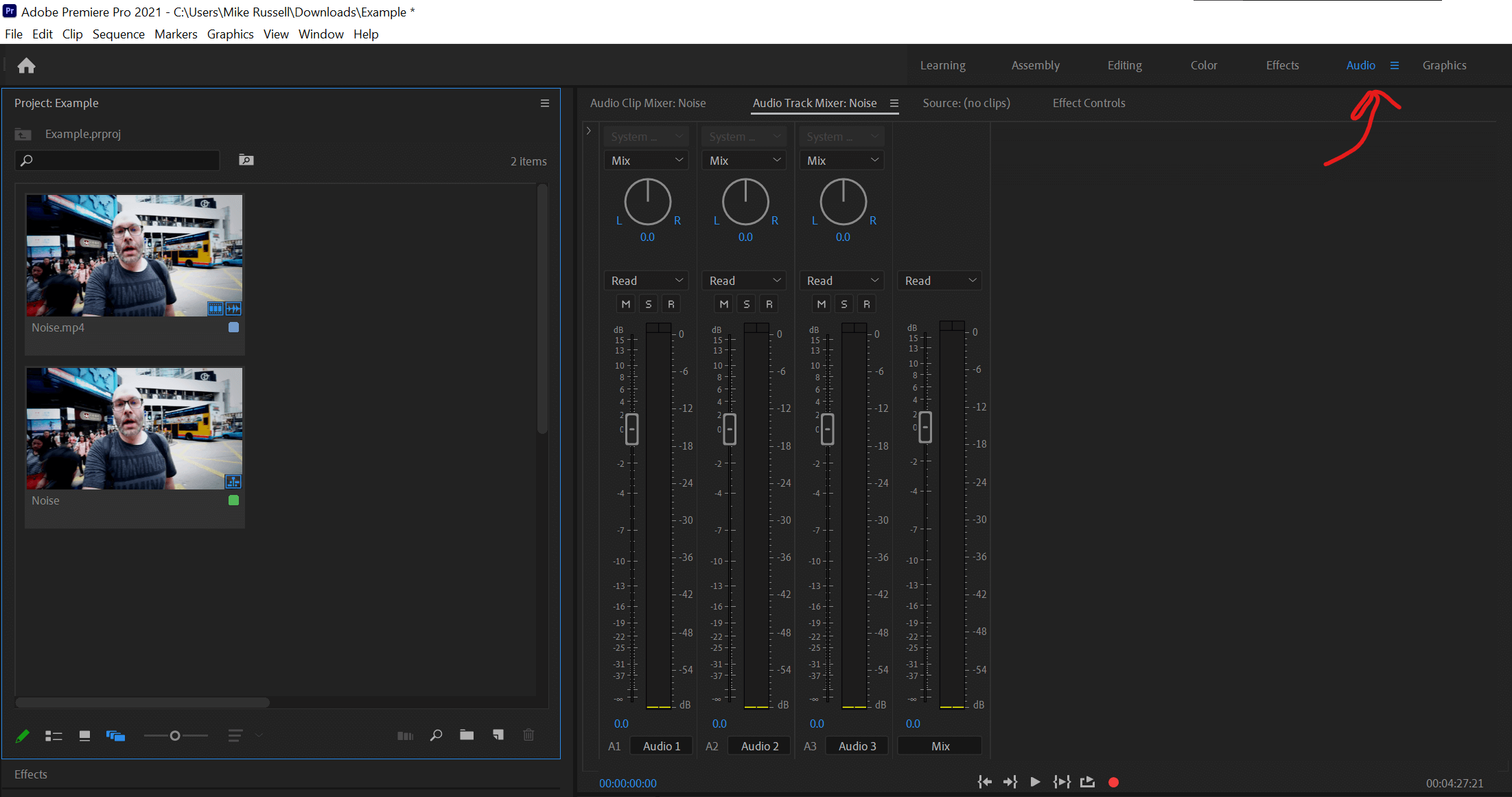 Premiere Pro Audio