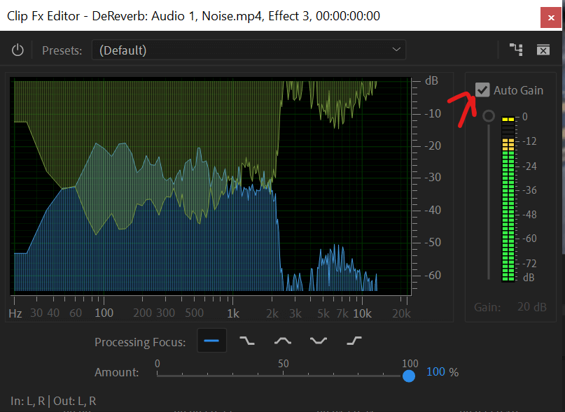 adobe audition echo removal