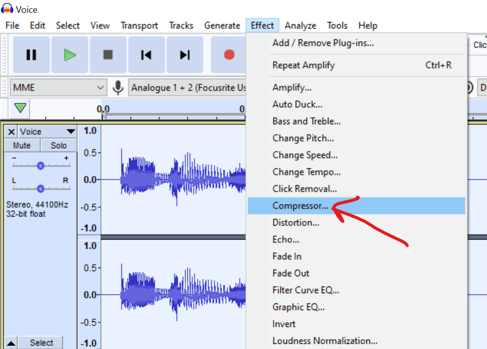 How To Make Your Voice Sound Better in Audacity Audio Editing audacity Music Radio Creative