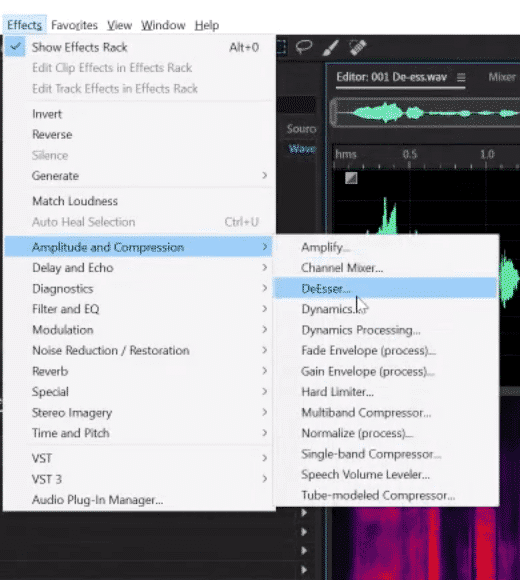 How To Use Adobe Audition DeEsser Audio Editing How To Use Adobe Audition DeEsser Music Radio Creative