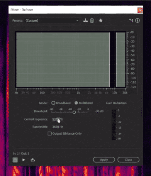 How To Use Adobe Audition DeEsser Audio Editing How To Use Adobe Audition DeEsser Music Radio Creative