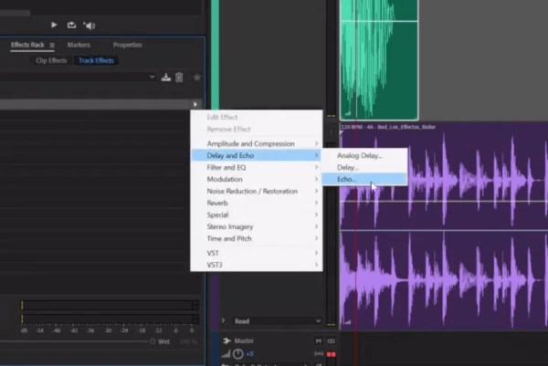 Adobe Audition Echo Effect Tutorial Audio Editing Adobe Audition Echo Music Radio Creative