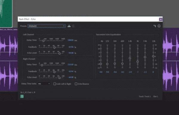 Adobe Audition Echo Effect Tutorial