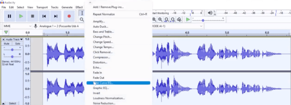 How To Make Your Voice Sound Good In Audacity Audio Editing Voice Audacity Music Radio Creative