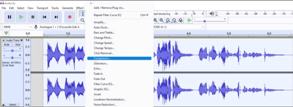 How To Make Your Voice Sound Good In Audacity Audio Editing Voice Audacity Music Radio Creative