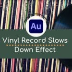 Vinyl Record Slowing Down Vocal Effect