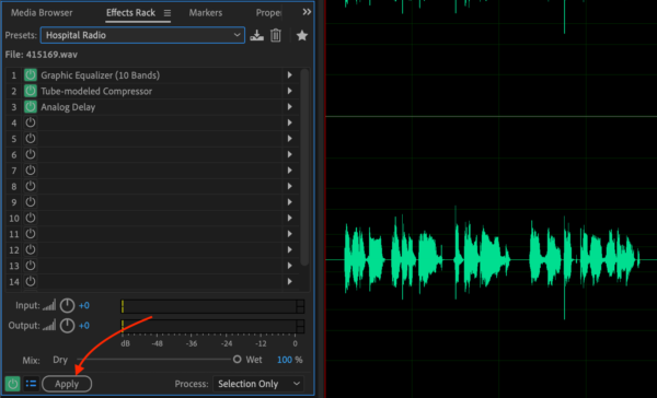 Three Ways To Apply Audio Effects In Adobe Audition Audio Editing audio editing Music Radio Creative