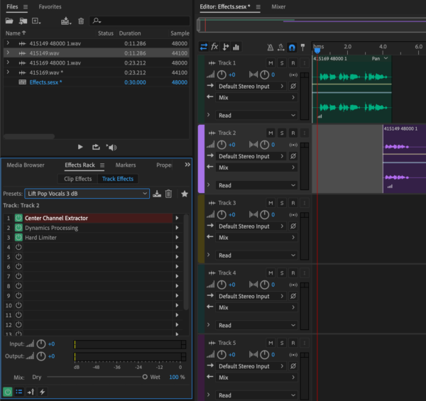 Three Ways To Apply Audio Effects In Adobe Audition Audio Editing audio editing Music Radio Creative