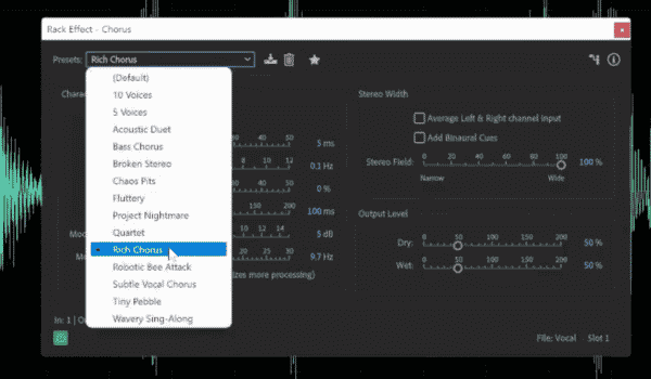 Top 3 Vocal Effects In Adobe Audition Audio Editing Top Vocal Effects Music Radio Creative