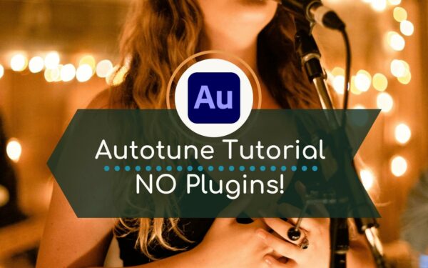 How To Autotune With Adobe Audition – No Plugins Method! Audio Editing autotune Music Radio Creative