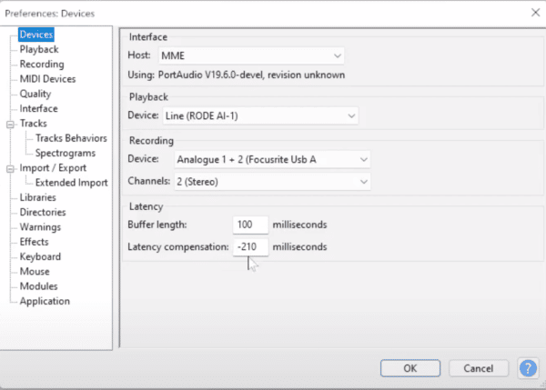 Multitrack Recording In Audacity