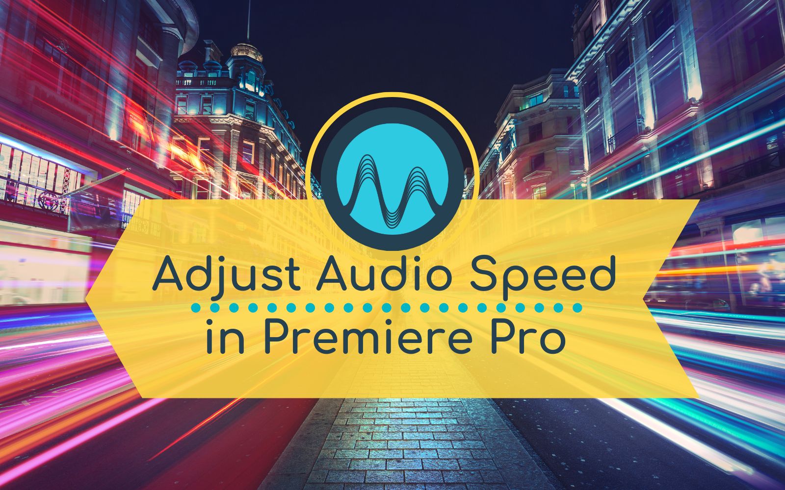 Adjusting Audio Speed in Adobe Premiere Pro