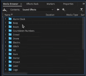 How To Best Organize Your Sound Effects & Music In Adobe Audition