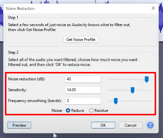 Noise Reduction - How To Get Rid Of Static Noise In Audacity