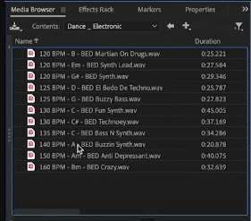 How To Best Organize Your Sound Effects & Music In Adobe Audition