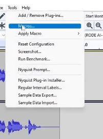 How To Save Audio Effects As Presets Inside Audacity
