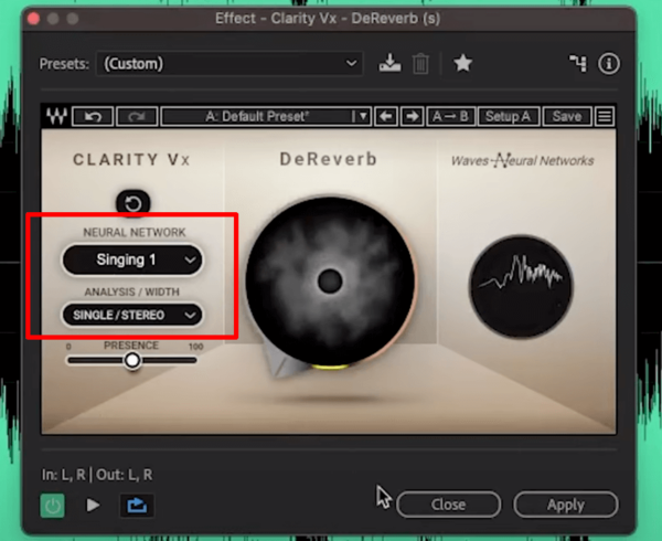 Remove Echo With Waves Clarity Vx Dereverb