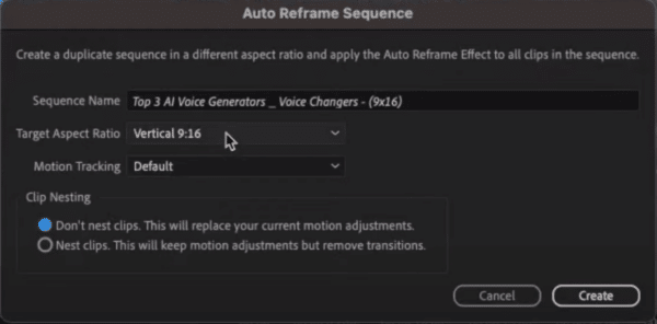 How To Easily Resize Your Videos For Any Platform - Premiere Pro Auto Reframe Tutorial
