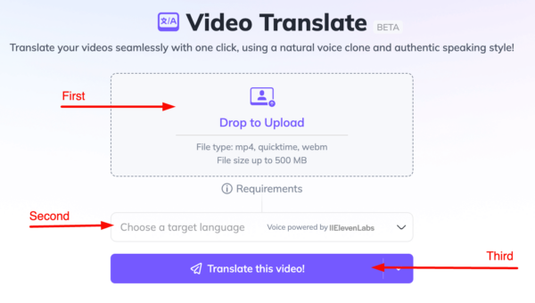 Make Videos In Any Language - Ai Video Translator Clones Your Voice & Syncs Lips In Seconds